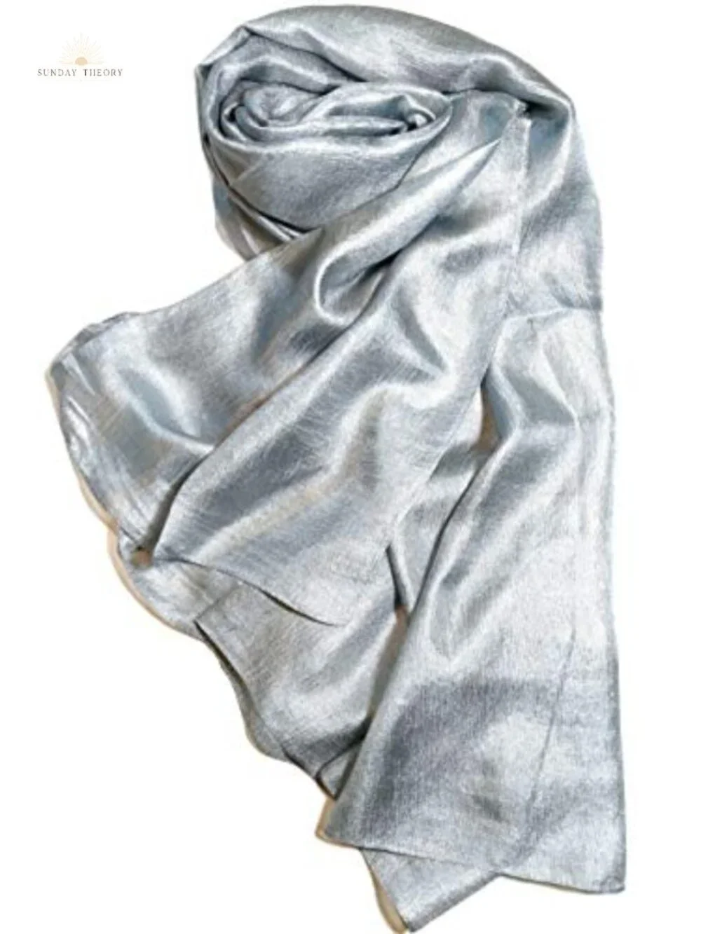Silk Feel Long Scarf Shawl Wrap Polyester Linen Fashion Scarf